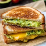 Creamy Avocado Grilled Cheese