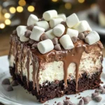 Hot Chocolate Poke Cake