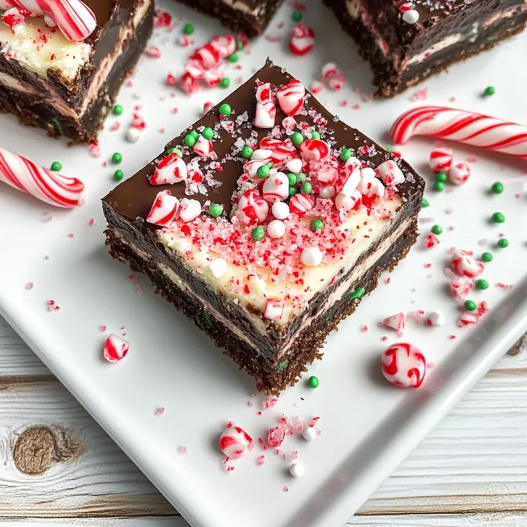 Peppermint Cheesecake Bars (Gluten-Free)