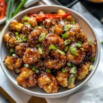 Sticky Sesame Cauliflower