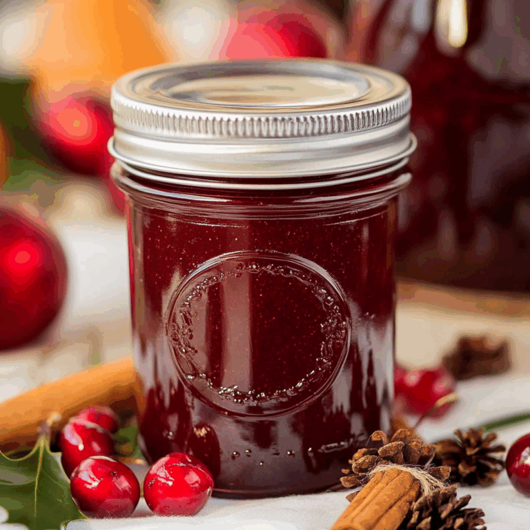 Easy Amish Christmas Jam