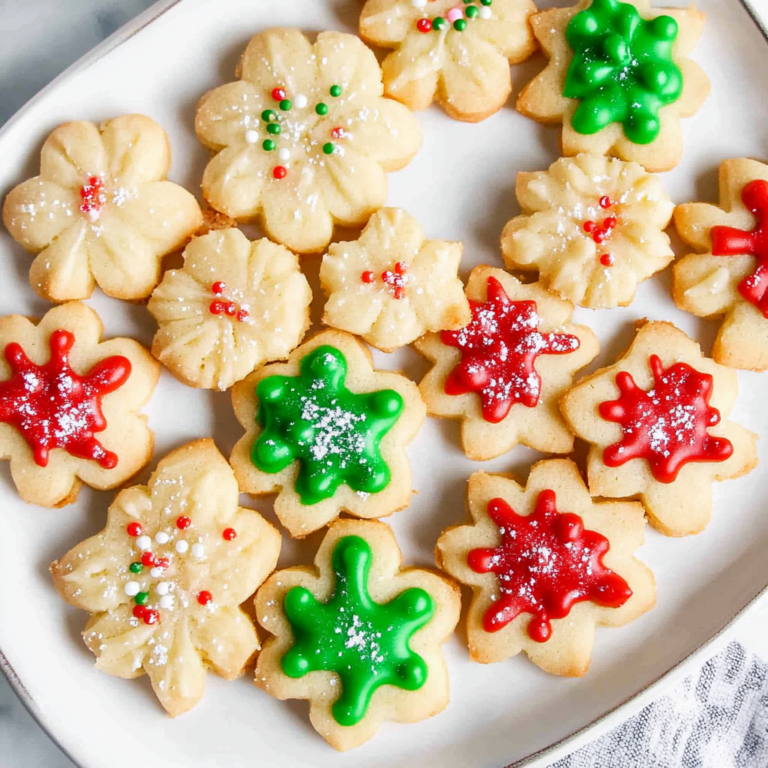 Easy Christmas Spritz Cookies